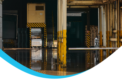 Commercial and warehouse flooding